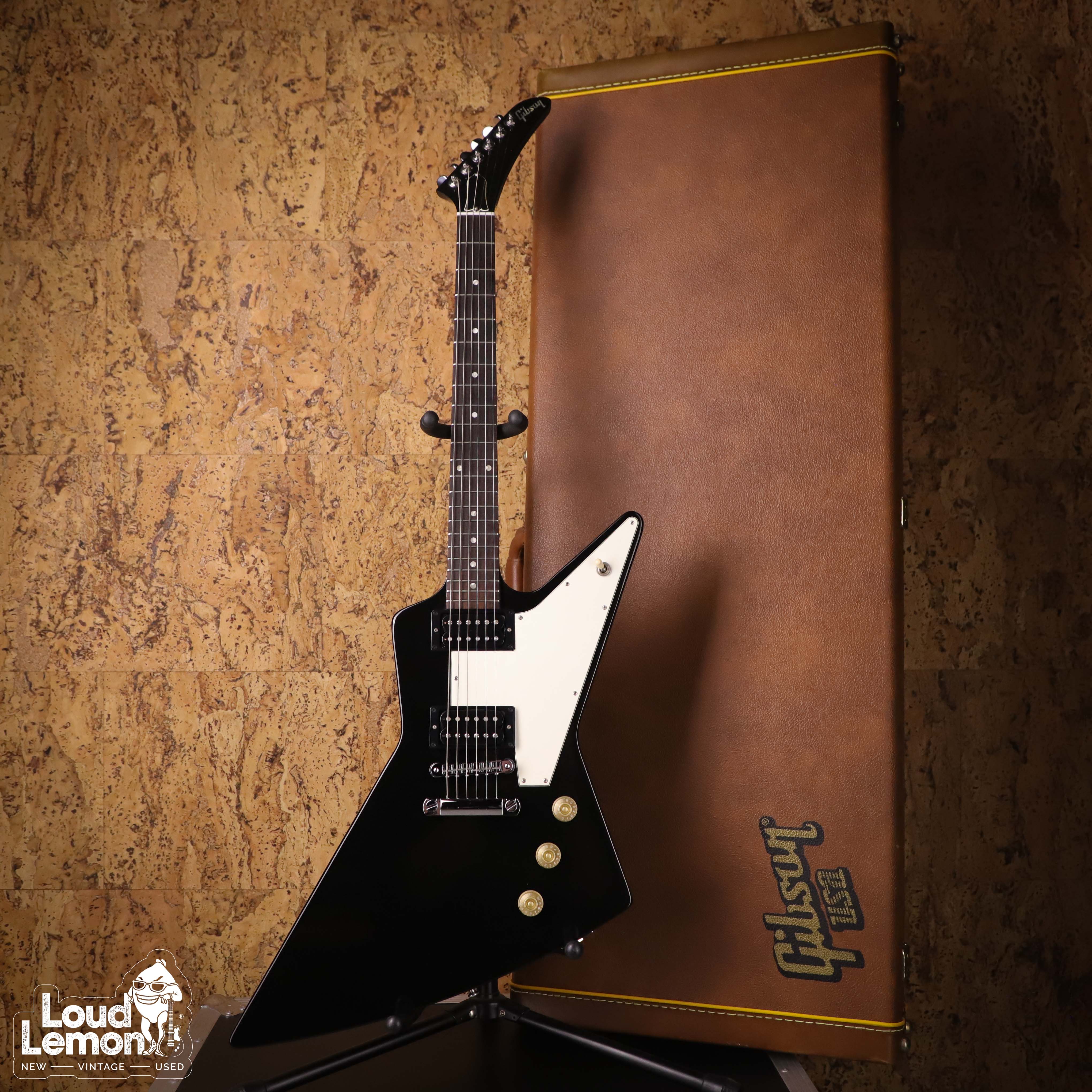 Gibson Explorer Ebony 2011 USA электрогитара — купить в магазине